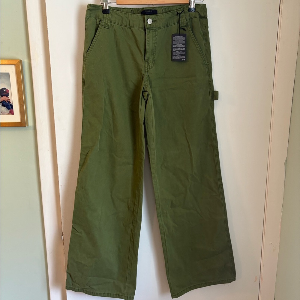 Olive Green Skater Pants
